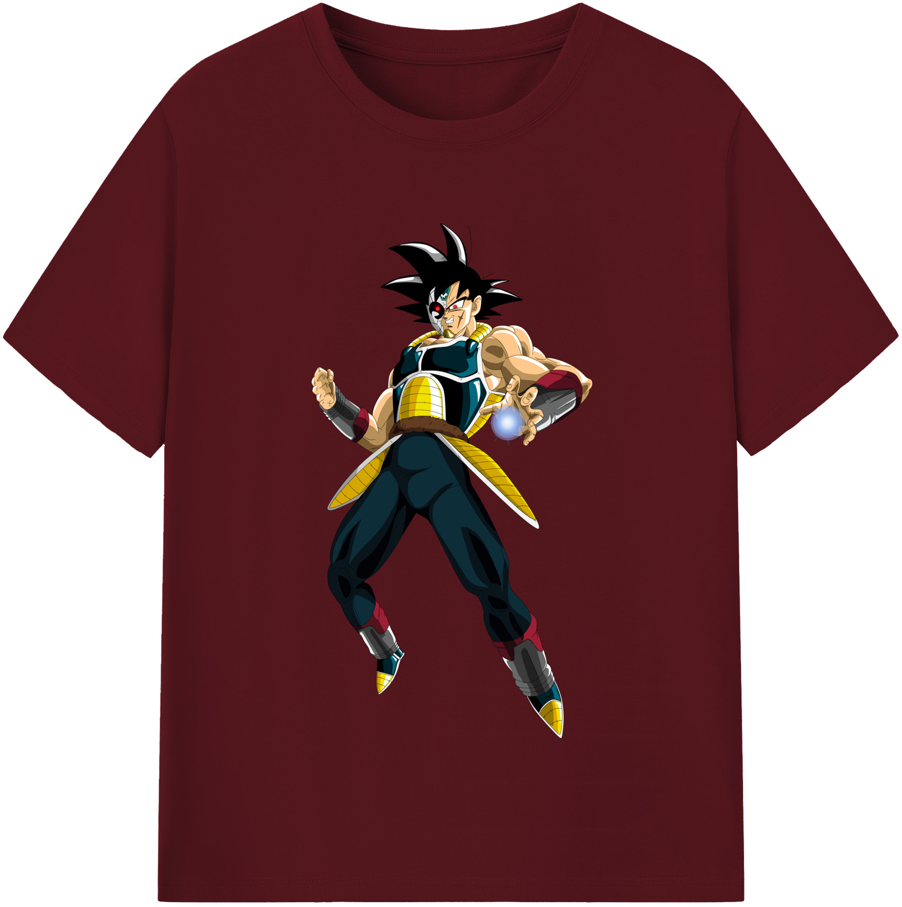 （画像用） ドラゴンボール バーダック DRAGON BALL Burdock 綿100％半袖Tシャツ（フロントプリント）